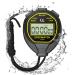 Waterproof Digital Stopwatch Timer, ANTEQI Large Display Simple Stopwatch with ON/Off Function No Clock No Calendar No Alarm Silent Stopwatch for Baseball Swimming Running Training Kids Coaches