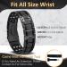 Jeracol Lymph Detox Men Magnetic Bracelet - Ultra Strength Magnets, Pure Titanium - Valentine's Day Gift - Adjustable Tool & Gift Box Included - Titanium-Black - Buy Online on GoSupps.com