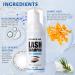 Eyelash Shampoo & Cleaner for Extensions | 50ml Eyelash Make-Up Remover with 2 Brushes | Salon & Home Use - Buy Online on GoSupps.com