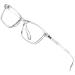 ATTCL Unisex blue light filter glasses to block UV headache without prescription computer glasses M Bl5577-transparent