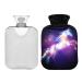 Hot Water Bottle 2L with Cover Star Magic Unicorn Hot Water Bag for Pain Relief Hand Feet Warmer Winter