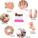 BESPORTBLE 1 Set Nail Sand Ring Cap Nail Bit Nail Art Kit Nails Kit Set Professional Nail Drill Nail Drill Bit Set for Ceramic Nail Drill Bit Nail Salon Storage Box Nail Art Accessory Alloy 8x6cm Rosy - Buy Online on GoSupps.com