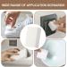 Sponge Eraser Scratchless Scrubber with Melamine Dishwasher Sponge for Refrigerator Furniture Air Conditioning Computer Cooker Hood Virtcooy - Buy Online on GoSupps.com