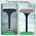 Realisticm 2 in 1 Mesh Cleaner Brush 2 in 1 Multifunctional Screen Brush Window Screen Cleaner Brush with Scraper Double Sided Wet and Dry Dual Use Extendable Removable Cleaner Brush (2pcs-D) - Buy Online on GoSupps.com