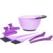 Professional 7-Piece Hair Dye Set - Bowl 2 Tinting Brushes & Clips for Perfect Hair Color | International Shipping - Buy Online on GoSupps.com