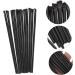 PLAFOPE 12pcs Eyeliner Brush Eye Shadow Brush Liner Brush for Eyes Makeup Eyeshadow Flat Liner Brush 14.5x0.7x0.5cm Black - Buy Online on GoSupps.com