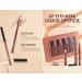 12-Piece Matte Liquid Lipstick & Lipliner Set - Long-Lasting, Waterproof Nude Lip Makeup Gift for Women - Red Lifter Lip Gloss - Set A - Buy Online on GoSupps.com