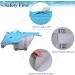 Vivaglory Dog Swim Vest for Small & Medium Dogs - Adjustable Nylon Blue (Size L: 66-79 cm Ribcage Girth) - Perfect for Sporty Swimming Adventures - Buy Online on GoSupps.com