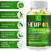 100% Natural Hemp Oil Capsules - 60,000 MG Extra Strength - 180 Servings for Stress, Sleep & Mood Support - Omega 3, 6, 9 Rich - GPGP Greenpeople Hemp Extract - Buy Online on GoSupps.com