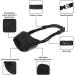 Soft Nylon Adjustable Dog Muzzle | Anti-Biting & Bark Control | Breathable Mesh Design | Suitable for Small, Medium, Large Dogs | 4 Colors & Sizes | Medium Black - Buy Online on GoSupps.com