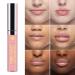 Dermocura Lip Volumizer with Chilli Pops - Long-lasting Nude Lip Gloss for Immediate Fuller Lips | International Shipping to Italy - Buy Online on GoSupps.com
