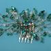 Rhinestone Hair Side Combs Wedding Crystal Hair Combs Bridesmaid Hair Pieces Flower Headpiece on Comb Mother of The Bride Hair Accessories Green - Buy Online on GoSupps.com