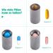OPRET Mini Titan Metal Pill Box - Waterproof Lightweight Travel Keychain for Small Tablets - Compact Weekly Pills Container - Ideal for Outdoors & On-the-Go - 1.2x3.4cm - Buy Online on GoSupps.com