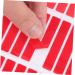 POPETPOP 5 Sheets Nail Art Tape Adhesive Nail Tape Two Sided Tape Nail Display Stands Tape Doublesided Tape Nail Display Tape Transparent Tape Heavy Red Exercise Rack Plastic - Buy Online on GoSupps.com