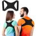 Back Corrector For Men Women - Shoulder Brace - Relieve Neck Back And Shoulder Pain - Adjustable Breathable Back Bandage