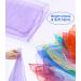 30 Colorful Juggling Chiffon Dance Towels for Kids - Perfect for Performances Games & Sensory Play (10 Colors) - Buy Online on GoSupps.com