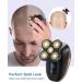 5-in-1 Electric Razor for Men | Rechargeable Shaver Hair Clipper Nose & Ear Trimmer Facial Brush - International Shipping Available - Buy Online on GoSupps.com