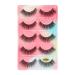 UAMOU 2-50 Boxes Eyelashes faux mink lashes natural 3d mink eyelashes volume false lashes in bulk cilios Cheerfully (Color : 5 Pairs G509CS Size : 20 Boxes)