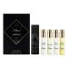 Kilian Limited Edition The Woody Cellars Discovery Set Eau De Parfum - Travel Set - Straight to Heaven white cristal/Intoxicated/Sacred Wood/Black Phantom Memento Mori