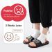 Byriver Deep Tissue Acupressure Shoes | Foot Massage Slippers for Plantar Fasciitis Relief | Reflexology Device for Heel & Arch Pain (Black 25 35-37.5) - Buy Online on GoSupps.com