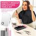 260-Piece Disposable Makeup Tools Kit with Eyeliner Brushes, Mascara Wands, Lipstick Applicators, Stainless Steel Palette, and Storage Box - Mixed Color - Buy Online on GoSupps.com