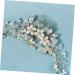 Ipetboom 1pc Pearl Comb Tiara Wedding Hair Clips for Brides Wedding Hair Comb Floral Hair Comb Sparking Crystal Hair Comb Women Hair Comb Hair Accessories Costume Women's Hair up - Buy Online on GoSupps.com