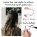 Trimming Shop Topsy Tool - 2 Pack DIY Hair Twist Accessories for Girls & Women | Black Styling Tools - Buy Online on GoSupps.com