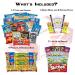 College Care Package (50 Count) Perfect for 4th of July, Date Night, Military, Office, Finals, Back to School - Snack Box Gift - Buy Online on GoSupps.com