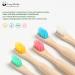 Kids Bamboo Toothbrushes (5 Pack) | Organic & Biodegradable | BPA Free Soft Bristles Toothbrushes | Eco-Friendly Natural Bamboo Toothbrush Set | Charcoal Wooden Toothbrushes Kids - 5 Pack - Buy Online on GoSupps.com