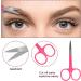 46-in-1 Pink Eyelash Curler with Comb Kit - Extension Tweezers, Brow Brush, Scissors, Silicone Refills - Buy Online on GoSupps.com