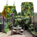 NA Parrot Hanging Cage Small Pet Warm Hanging Bed for Parakeets Myna Pigeon Tropical Rain Forest - Buy Online on GoSupps.com