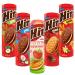 Hit Mixed Flavour Biscuits Variety Pack - Hazelnut Coconut Strawberry Vanilla Cocoa 220g (5 Packs)