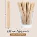KOTAMU 6 Large Disposable Wax Sticks - 60 Count Pack for Home & Professional Hair Removal - Buy Online on GoSupps.com