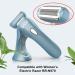 Brori Electric Razor Replacement Shaver Head for Women BR-N970 Blue - Buy Online on GoSupps.com