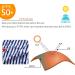 UM ELOK Baby Boys Swimwear UPF 50 Sun Protection Swimsuit Set with Snap Bottom & Sun Hat | 3-6 Months Blue Lighthouse - Buy Online on GoSupps.com