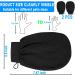 Deep Exfoliating Mitts 2 Pack Microdermabrasion Exfoliating Gloves - Black - Buy Online on GoSupps.com