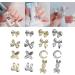 FEIlei 3D Nail Charms Bows Nail Art Studs Nail Jewelry for DIY Crafts Nail Art Decor - Buy Online on GoSupps.com