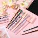 12-Piece Acetate Hair Sticks Hair Chopsticks Tortoise Shell Hairpins - Vintage Chinese Hair Accessories for Women & Girls - Leopard Print Shell Hair Pins - Bun Styling - 6 Styles (Fresh Pattern) - Buy Online on GoSupps.com