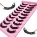 10 Pairs 3D Russian D Curl Lash Strips - 15mm Wispy Natural False Lashes | Mink S09 - Buy Online on GoSupps.com