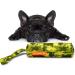 Big Buddy Canvas Food Dummy & Bag for Dogs | Retrieving Dummy for Dog Training (3X Bulli Green) - Buy Online on GoSupps.com