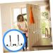 Baluue Clothes Rack 6 Pcs Double Hook Towel Hooks Wall Mounted Clothing Rack Over Door Clothes Hanger Rack Metal Coat Hooks 14x9cmx3pcs Blackx3pcs - Buy Online on GoSupps.com
