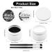 3-Piece Black & White Face Paint Set - Professional High Pigment Makeup for Halloween SFX & Cosplay - Body & Face Costume Accessory for Kids & Adults - Buy Online on GoSupps.com