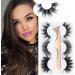 3 Styles False Eyelashes Synthetic Fiber Material 3D Mink Lashes 100% Handmade Natural Fluffy Long Soft Reusable Fake Eyelashes with Eyelash Applicator (3 Pairs) - Buy Online on GoSupps.com