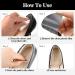 2 Pairs Heel Cushions for Pain Relief | Shock Absorption Inserts for Men & Women | Heel Spurs & Comfort Gel Pads - Buy Online on GoSupps.com
