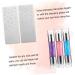 minkissy 9 Sets Double Head Double-End Nail Art Stamper die Colored Diamond Stamp Decorative Items Template Sticker Seal DIY Nail Stamper Nail Stickers Nail Stencils Tool 12x4cmx3pcs As Shownx3pcs - Buy Online on GoSupps.com