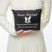 JXGZSO Hairdresser Gift - Badass Miracle Worker Makeup Bag for Hair Stylists - Buy Online on GoSupps.com