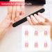 Double Sided 100/180 Grit Nail File Emery Board Set - Professional Manicure Pedicure Tools for Gel, Acrylic, and Dip Nails - 10Pcs/Pack for Home and Salon Use - Buy Online on GoSupps.com