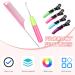 Latch Crochet Hooks & Hair Styling Set | 6 Piece Hair Needle Comb, Crochet Needles, Comb, & Clips for Braids & Extensions - Buy Online on GoSupps.com