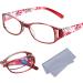 Joxigo 4 St ck Frauen Lesegl ser Anti-Blaulicht Faltbare kompakte Brillen mit Etui f r 55-59 Jahre - Buy Online on GoSupps.com