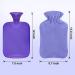 Attmu 2L Hot Water Bottle - Pain Relief for Menstrual Cramps - Hot & Cold Compress - Hand & Feet Warmer - Purple - Buy Online on GoSupps.com